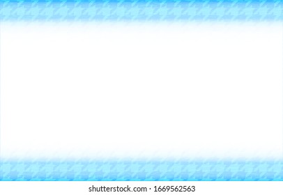 Background material: Blue Japanese pattern frame
