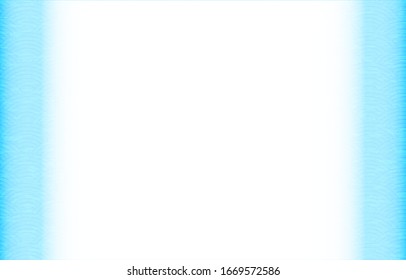 Background material: Blue Japanese pattern frame