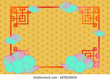 Background material of Chinese style design