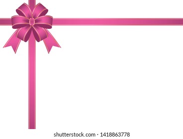 Background material collection of illustration of ribbon