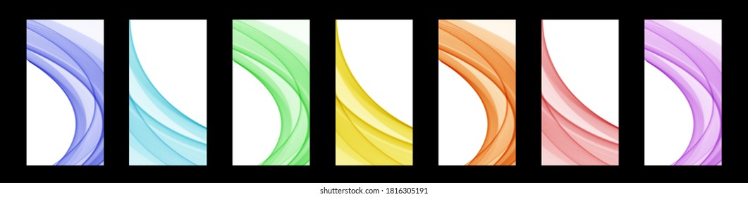 
Background material: Curves, ripples, fluctuations, lines, curves, equalizers
