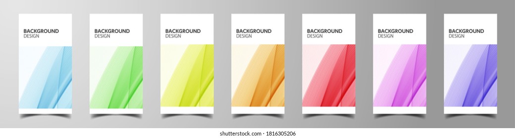 
Background material: Curves, ripples, fluctuations, lines, curves, equalizers