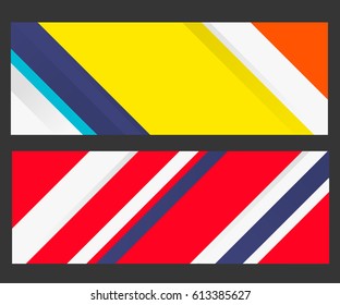 Background material design. Banner format Vector Illustration