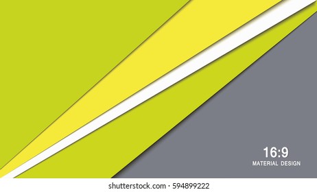 Background in material design. Format 16:9