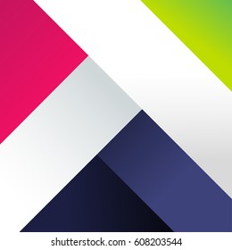 Background material design. Square format Vector Illustration