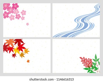 日本四季 のイラスト素材 画像 ベクター画像 Shutterstock