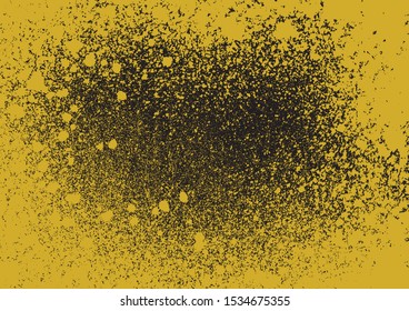 Background material of gold powder