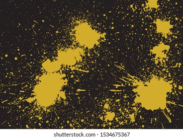 Background material of gold powder