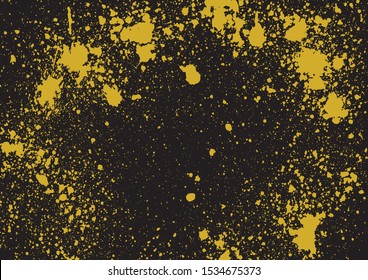Background material of gold powder
