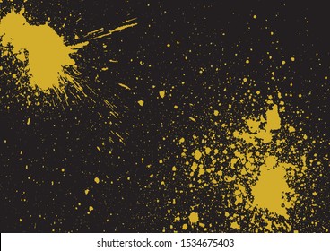 Background material of gold powder