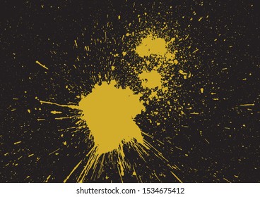 Background material of gold powder