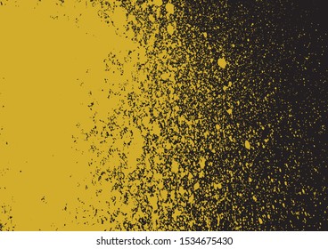 Background material of gold powder