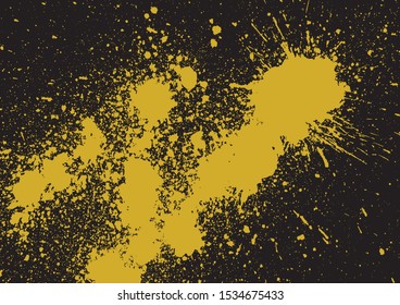 Background material of gold powder