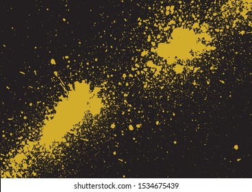 Background material of gold powder