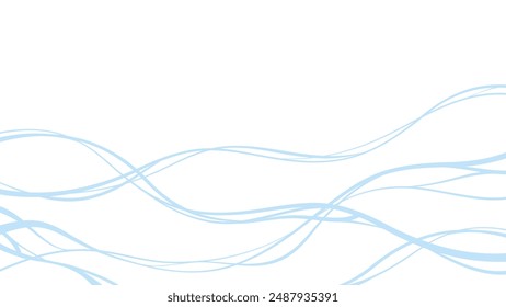 Background material with the image of waves and water flow_16:9