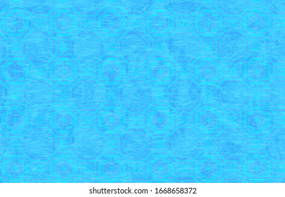 Background material: light blue Japanese paper and Japanese pattern