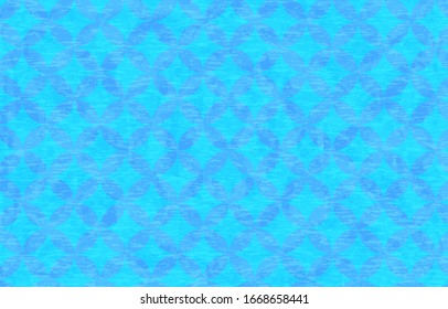 Background material: light blue Japanese paper and Japanese pattern