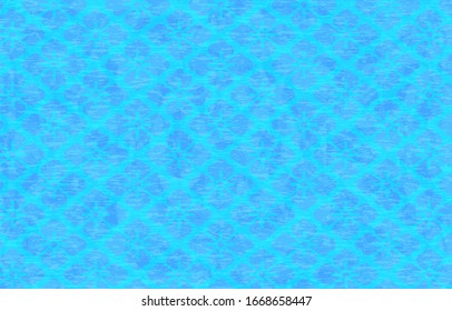 Material de antecedentes: papel japonés azul claro y patrón japonés