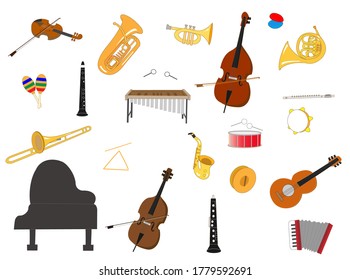 Background material for musical instruments.