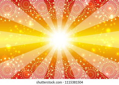 Background material of night sky and fireworks Wallpaper, Stardust, Starburst, Milky Way, Galaxy, Starry Sky, Night Sky,