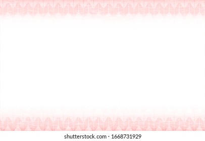 Background material: Pink Japanese pattern frame