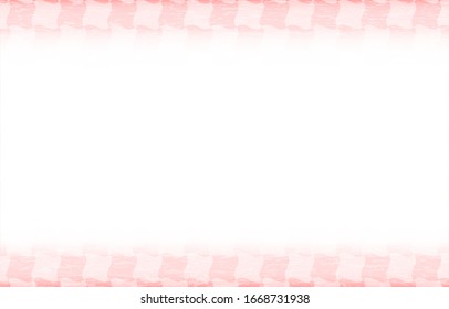 Material de antecedentes: Marco de patrón japonés rosa
