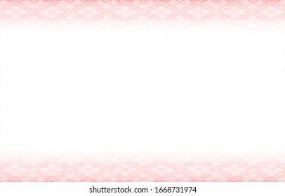 Material de antecedentes: Marco de patrón japonés rosa
