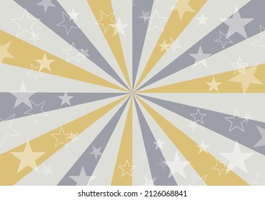 Hintergrundmaterial für radiale konzentrierte Linien (Retrofarbe)