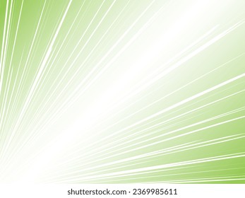 Background material of radiation emitting intense light in the air_light green