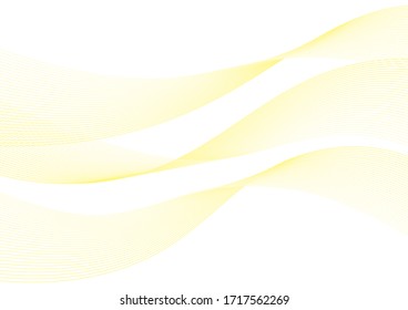 Background material ribbon wave design vector