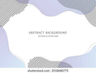 Background material of simple and abstract shapes made with pastel color gradations. A size vector illustration