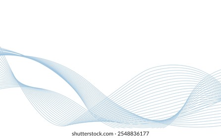 Background material with simple blue lines