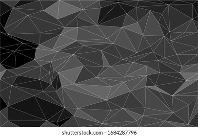 Background material, small polygon style
