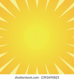 Background material with sparkling concentrated lines (square) that stands out with its simple design
