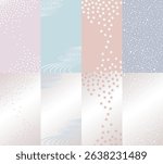Background material for spring, summer, autumn, and winter. Variation illustration of the four seasons in Japanese style