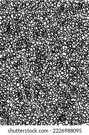 Material de fondo que expresa un estado preocupado Un tamaño monocromo vertical