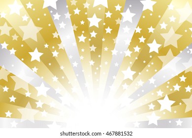 Background material wallpaper, metallic radiation and stardust