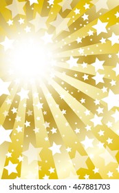 Background material wallpaper, metallic radiation and stardust