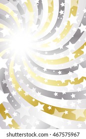 Background material wallpaper, stardust and metallic vortex