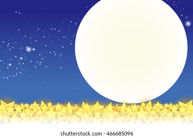 Background material wallpaper, Stardust and Milky Way