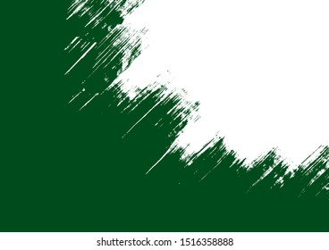 Background material written with a brush