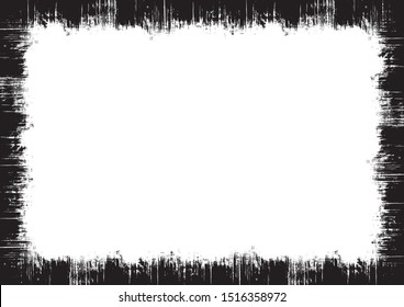 Background material written with a brush