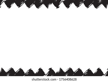 Material de fondo escrito con un pincel