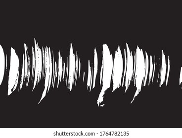 Material de fondo escrito con un pincel