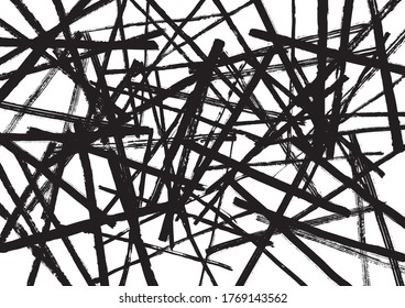 Material de fondo escrito con un pincel