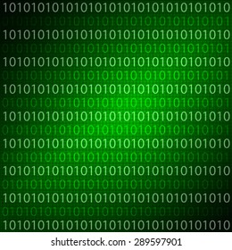 The background matrix of numbers