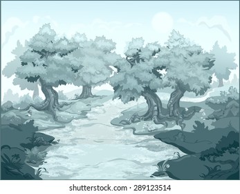 background. meadow. monohranny. vector