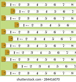 background  measure tape 