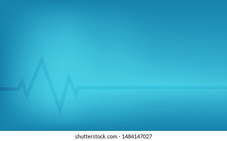 Background for medical, blue tones vector.