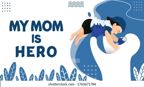The Background of the Medical Officer of a Mother Who is Facing The Task of Dealing With Corona Outbreaks and Other Diseases.